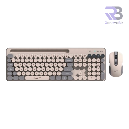 Kit Gamer Havit KB832GC-SP Starlight Teclado + Mouse Inalámbrico