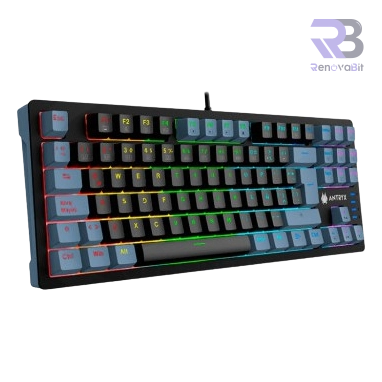 Teclado Mecánico Antryx MK840L Black&Gray Blue Switch