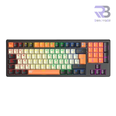 Teclado Mecánico Havit KB512L-SP 80% RGB