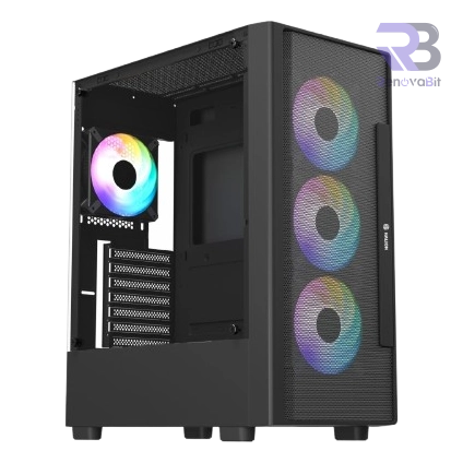 Case Gamer Halion Triton C02 Malla 4xARGB