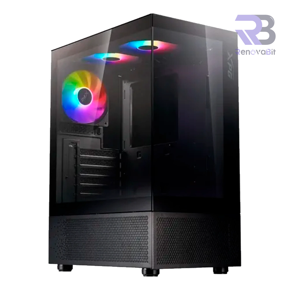 Case XPG Invader X Mini Sin Fuente Black