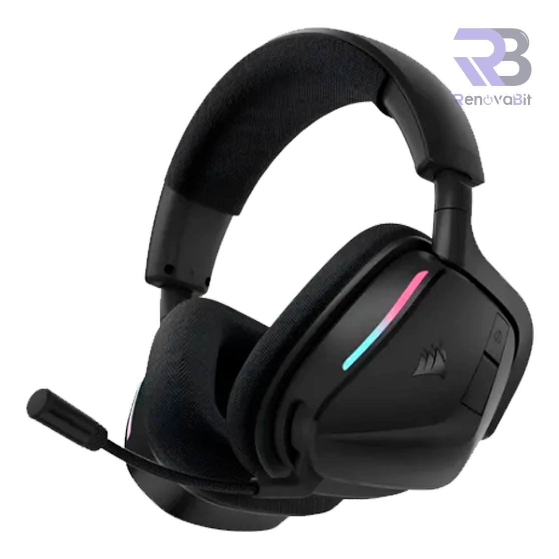 Audífonos Gamer Corsair Premium Void RGB Wireless V2 Black
