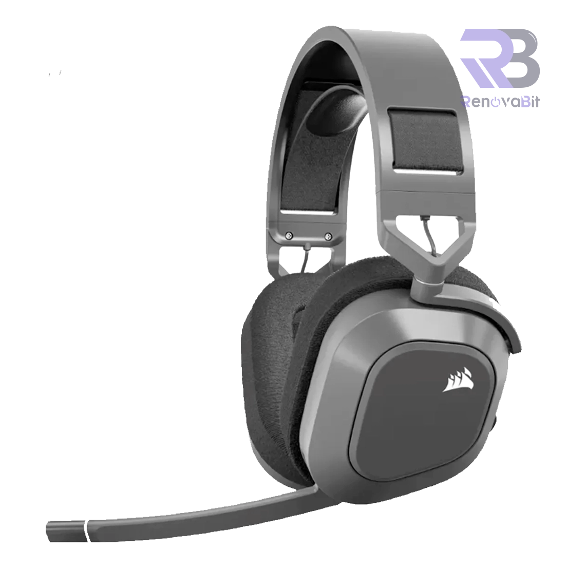 Audífonos Gamer Corsair HS80 MAX Wireless Gris