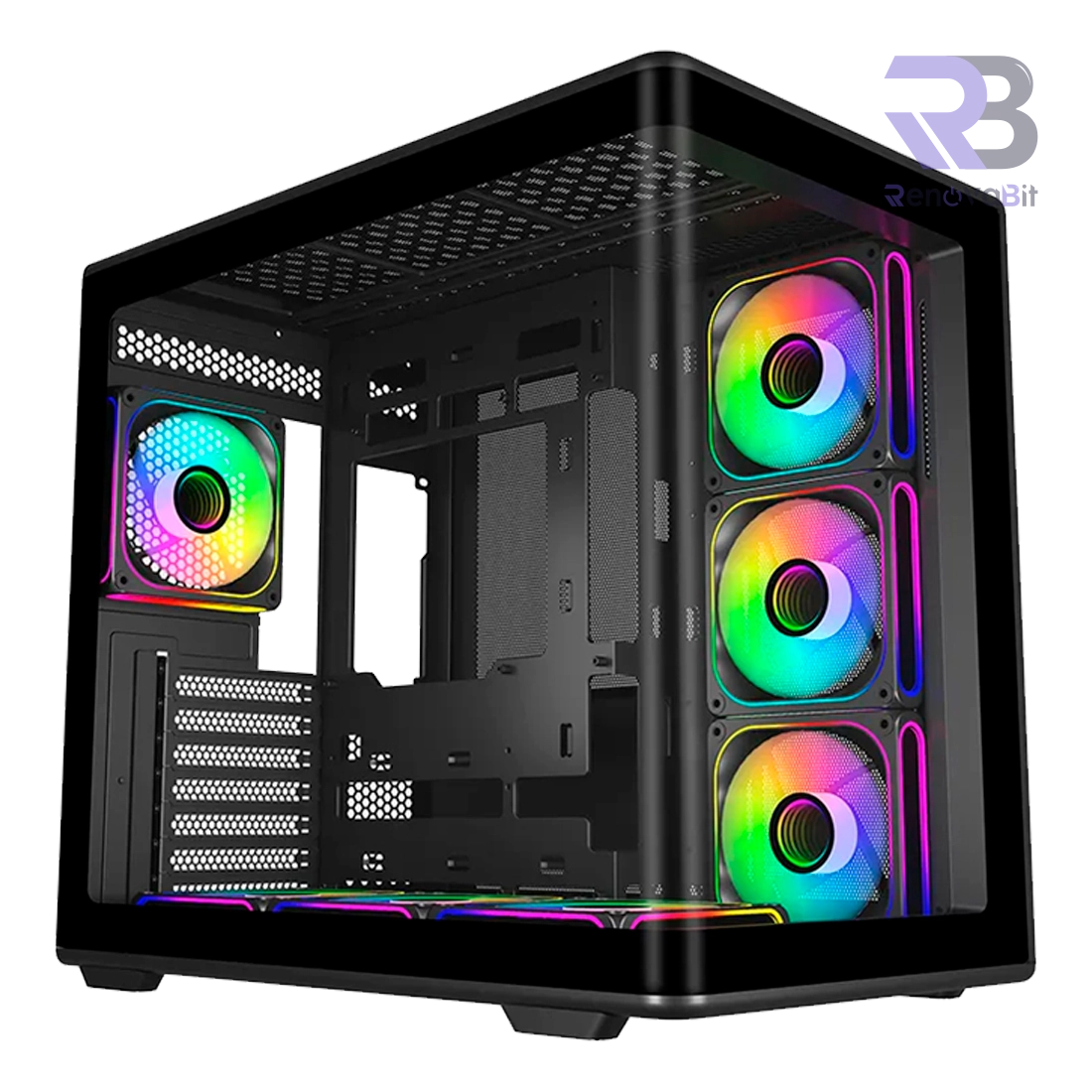 Case Gamer Cooler Master Elite 600 Negro 7xARGB