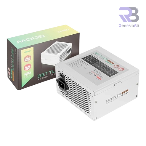 Fuente de Poder Abko Settler Hybrid PCIE 5.1 800W 80 Plus Bronce White