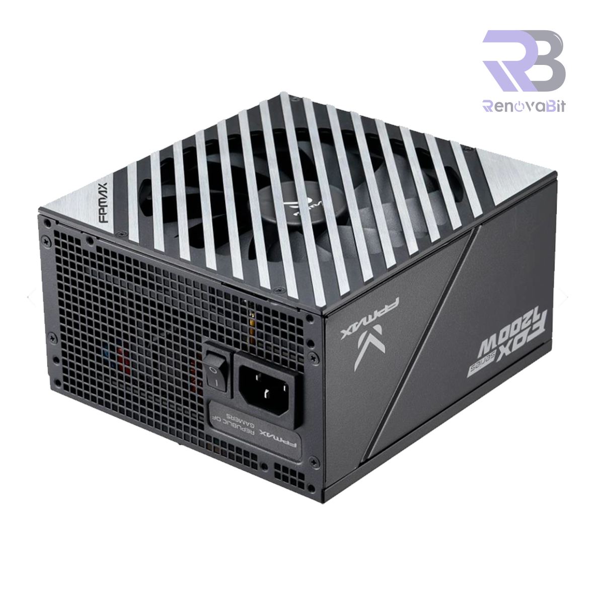 Fuente de Poder Gamer FPMAX Fox 1200W Modular 80+ Gold
