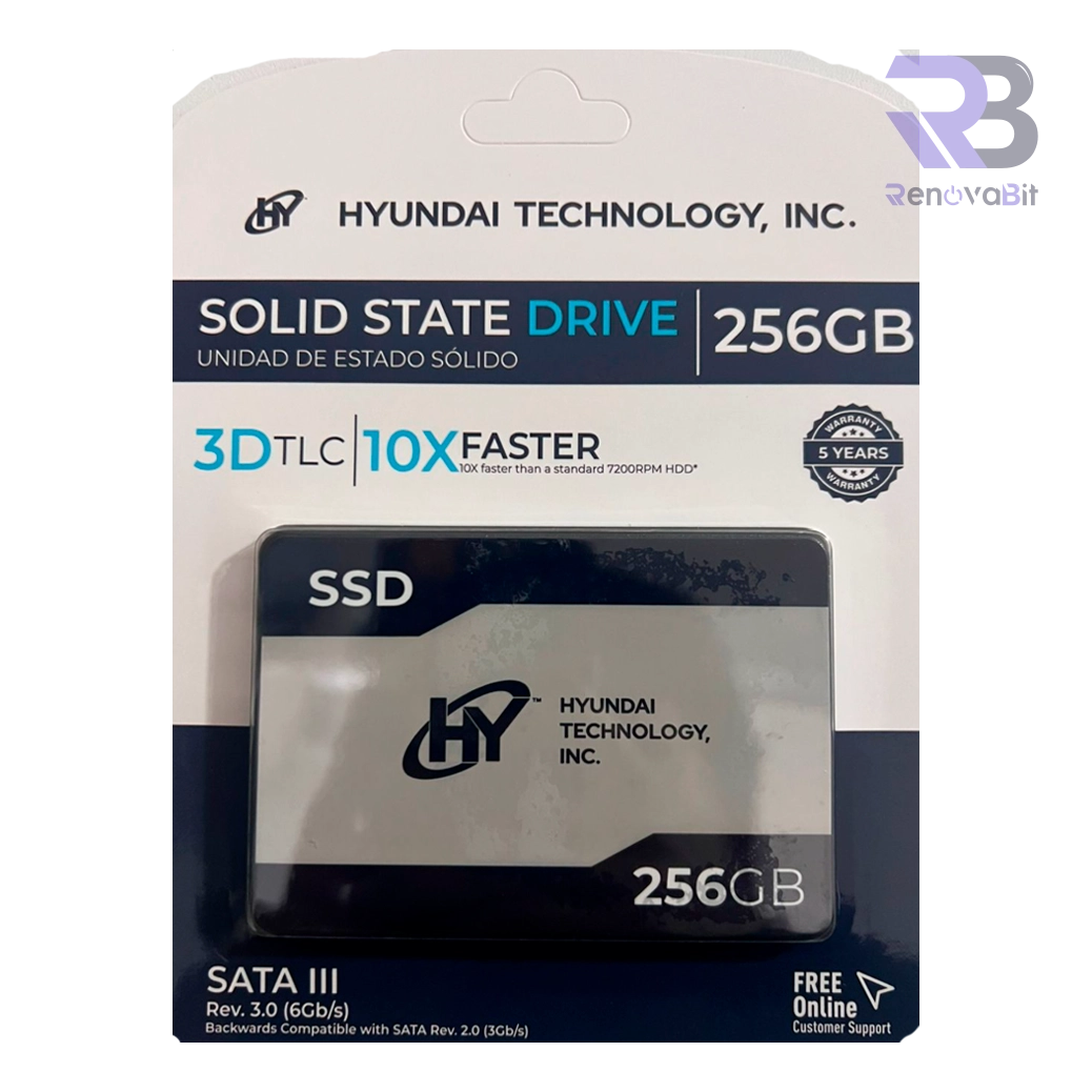 Disco SSD Hyundai SATA 2.5 256GB 550MB/s