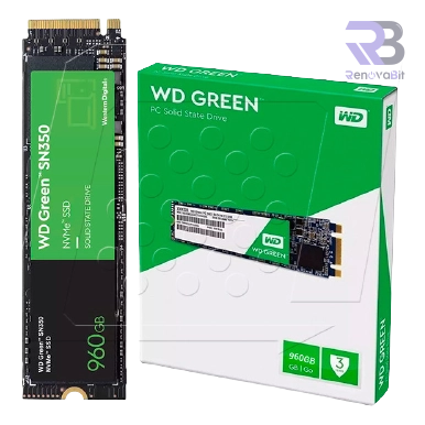 Disco SSD Western Digital SN350 1TB Green NVMe