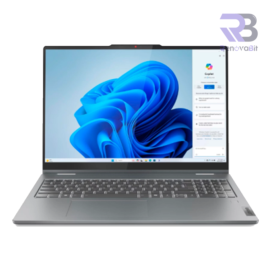 Laptop Lenovo 5 16IRU9 2 en 1 Core 5 120U 16GB 512GB NVMe 16 pulgadas Touchscreen Windows 11 Luna Grey