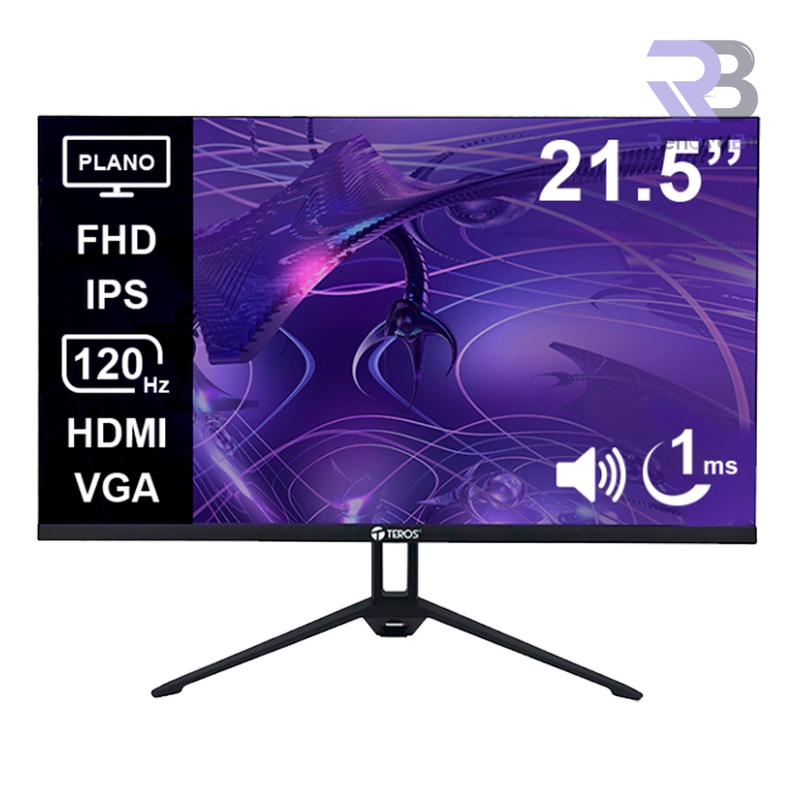 Monitor Gamer Teros TE-2133S 21 120Hz 1ms
