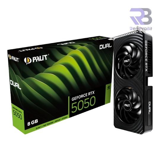 Tarjeta de Video Palit RTX 5050 Dual 8GB OC GDDR6