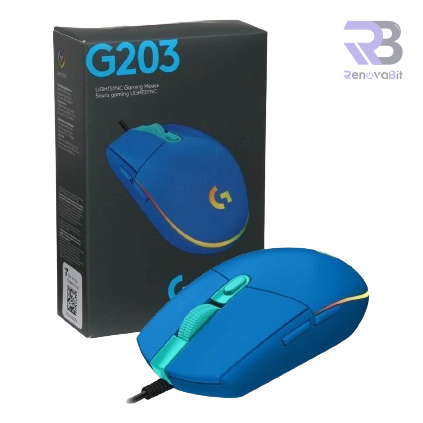 Mouse Gamer Logitech G G203 Lightsync Blue