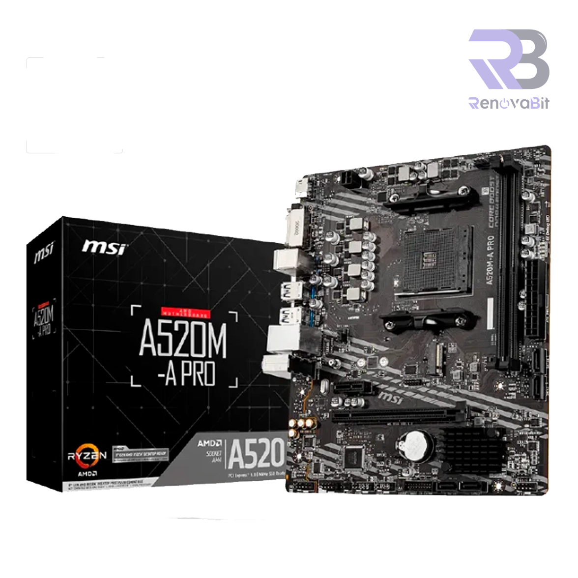 Placa Madre MSI A520M-A PRO S/V/L DDR4