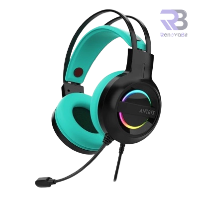 Audífono Gamer Antryx IRIS-K 7.1 Turquesa