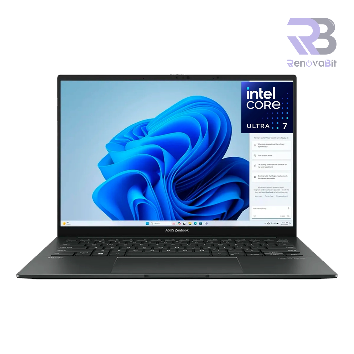 Laptop Asus Zenbook 14 Ultra 7 255H 16GB 512GB NVMe OLED 14 pulgadas W11