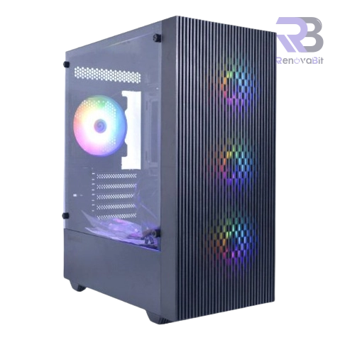 Case Gamer Halion York G36 Mesh ATX 4xRainbow