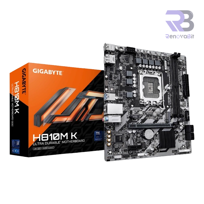 Placa Madre Gigabyte H810M K G10 DDR5 LGA1851 M-ATX