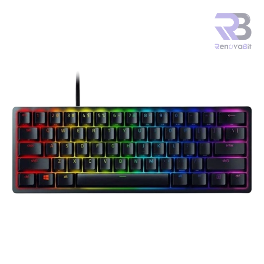 Teclado Gamer Razer Huntsman Mini 60% Opto-Mechanical Purple Switch Mercury